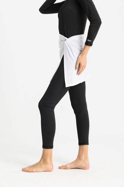 Lycra Beach Wrap - White