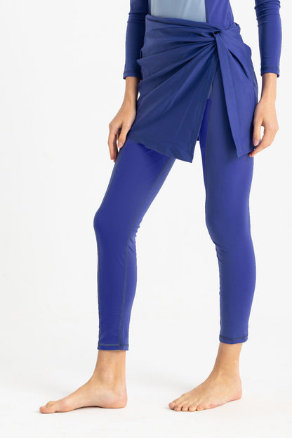 Lycra Beach Wrap - Blue