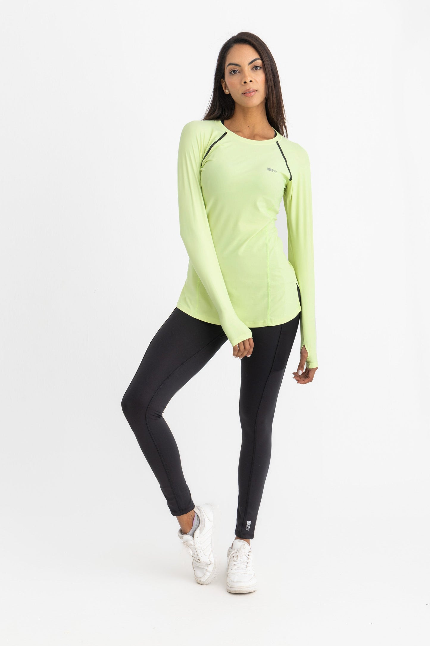 Lycra Endura Long Sleeve Top - Kiwi