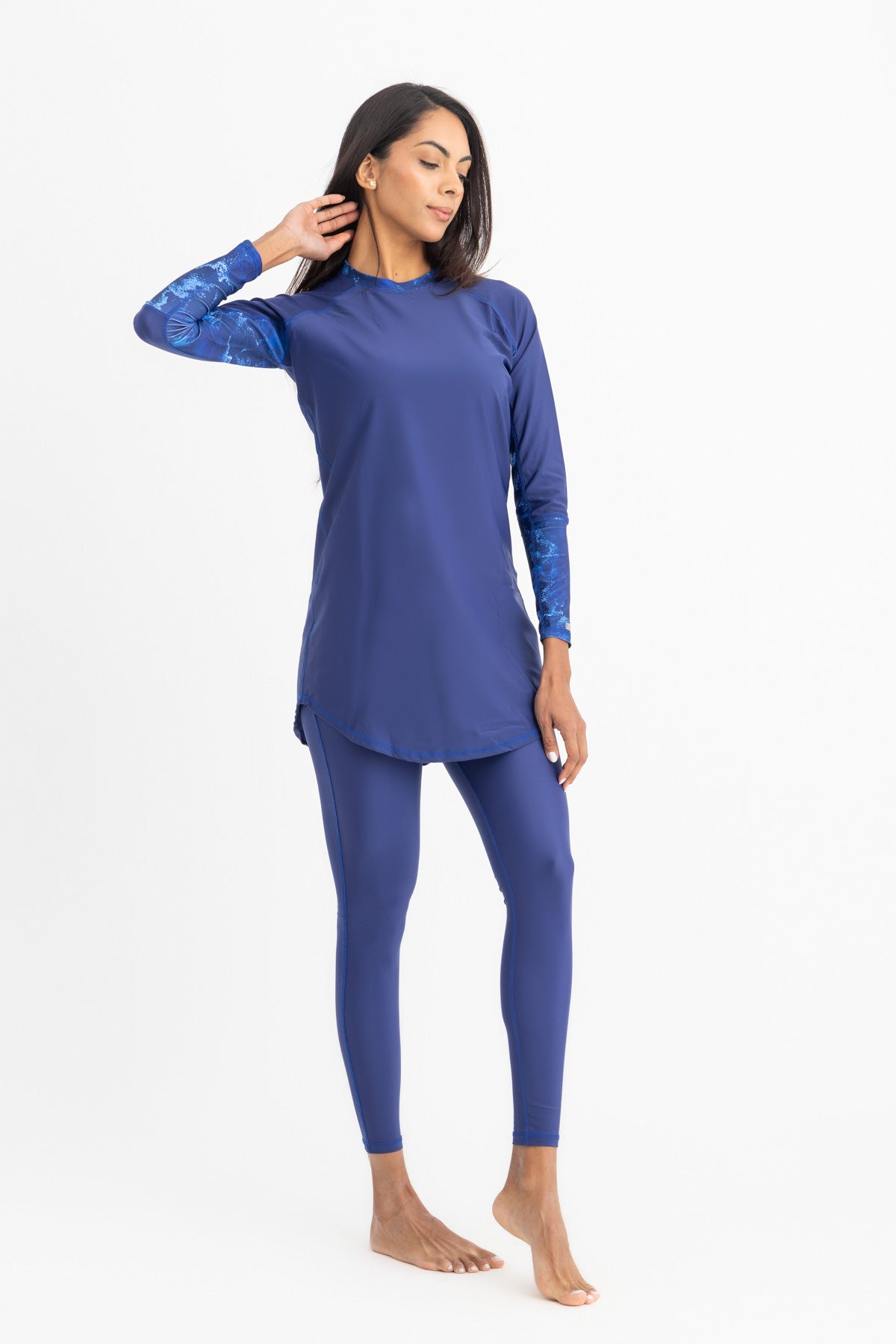 Lycra Ocean Sense Swimsuit - Dark Blue