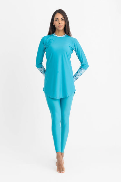 Lycra Ocean Sense Swimsuit - Blue