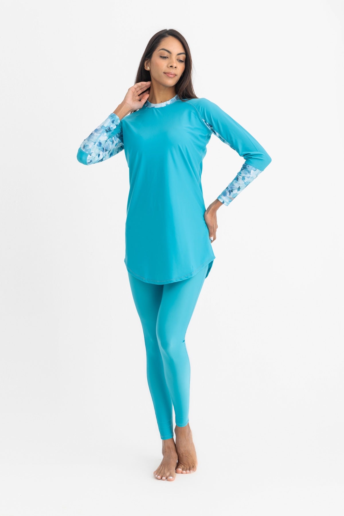 Lycra Ocean Sense Swimsuit - Blue