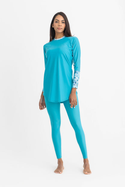 Lycra Ocean Sense Swimsuit - Blue