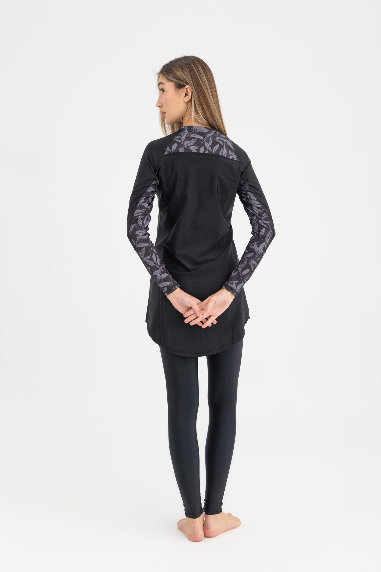 Lycra Ocean Sense Swimsuit - Black