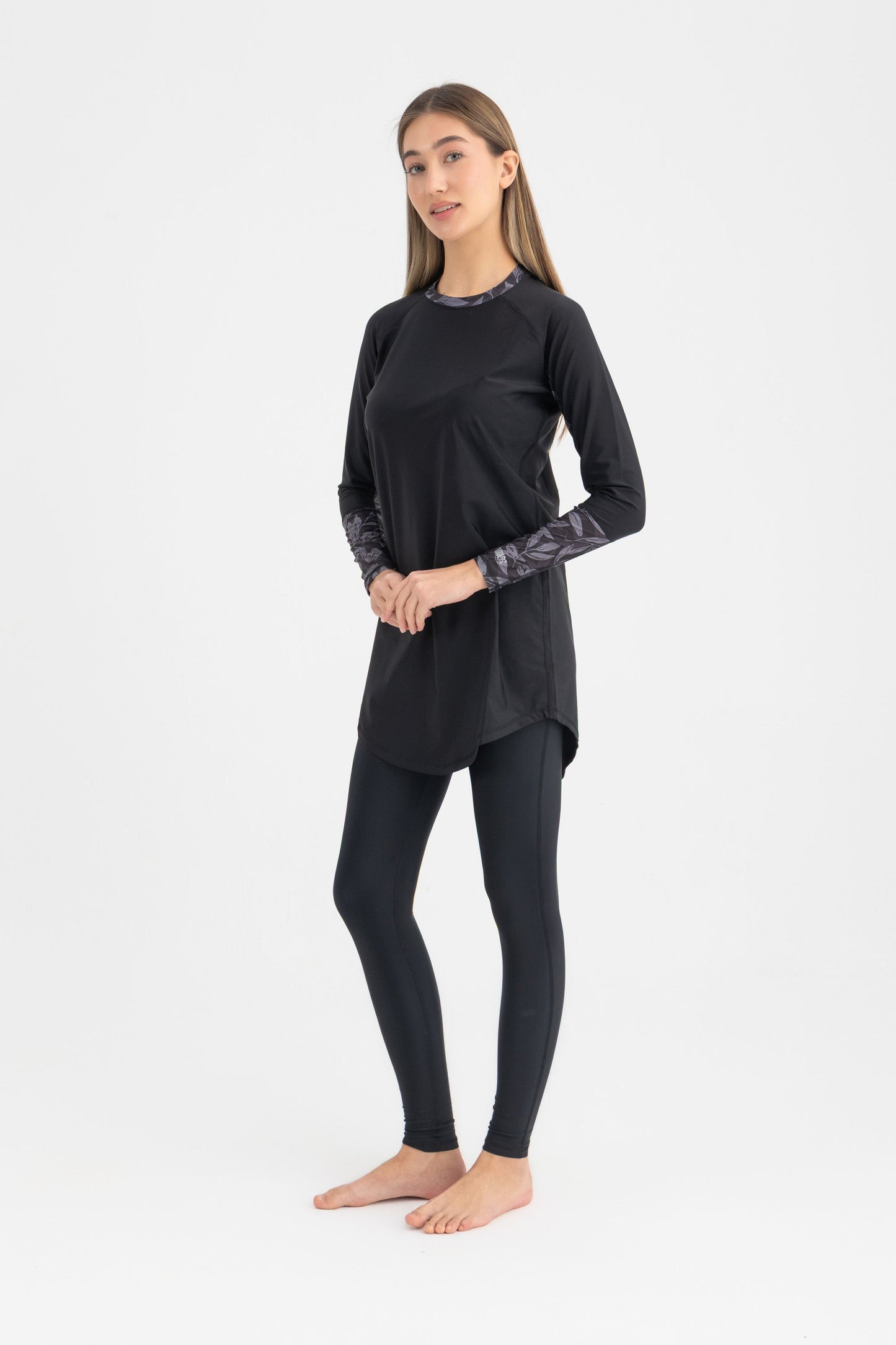 Lycra Ocean Sense Swimsuit - Black