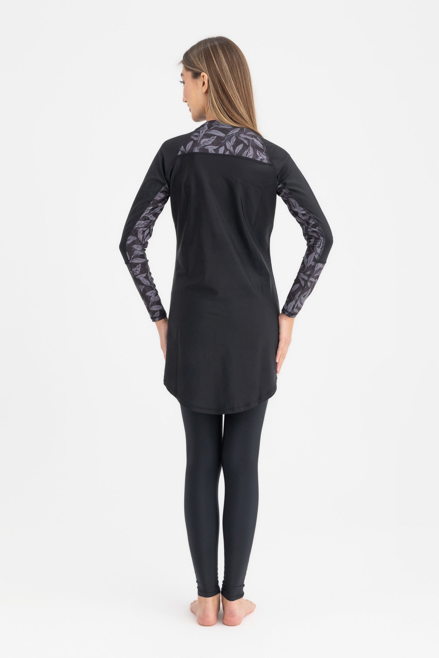 Lycra Ocean Sense Swimsuit - Black