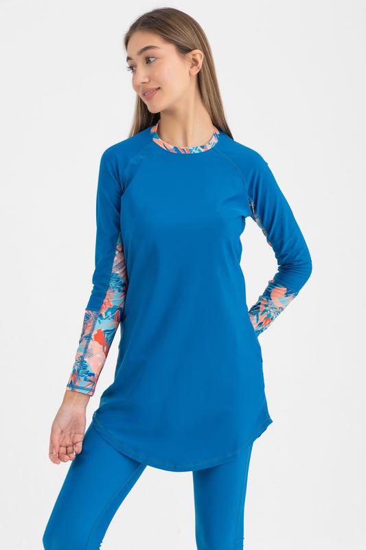 Lycra Ocean Sense Swimsuit - Blue