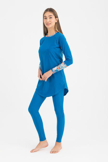 Lycra Ocean Sense Swimsuit - Blue