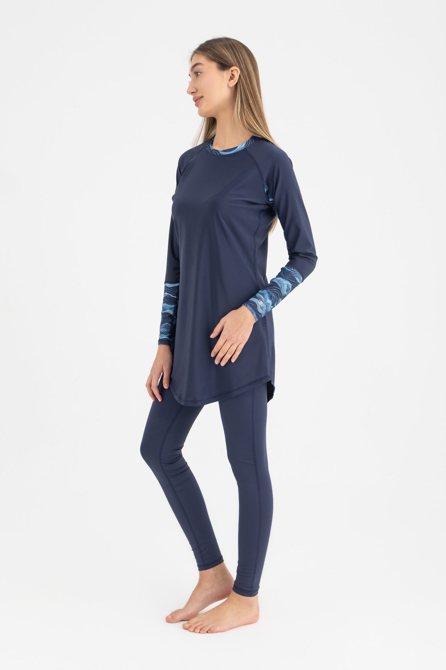 Lycra Ocean Sense Swimsuit - Midnight Blue