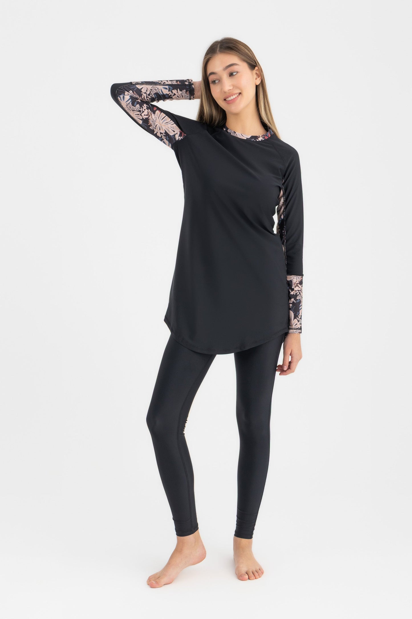 Lycra Ocean Sense Swimsuit - Black