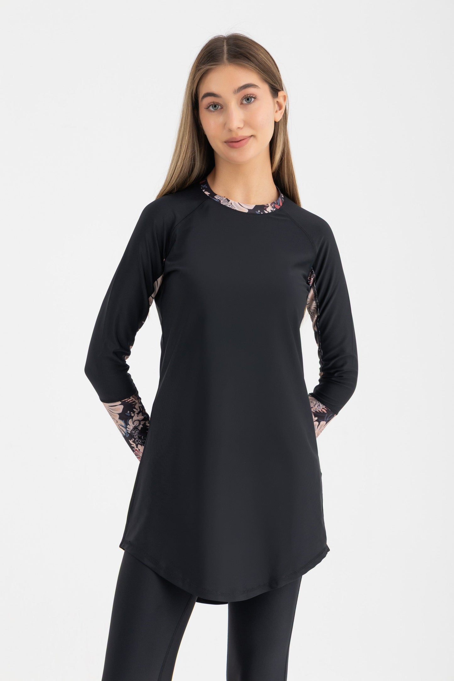 Lycra Ocean Sense Swimsuit - Black