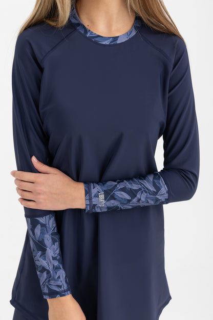 Lycra Ocean Sense Swimsuit - Navy