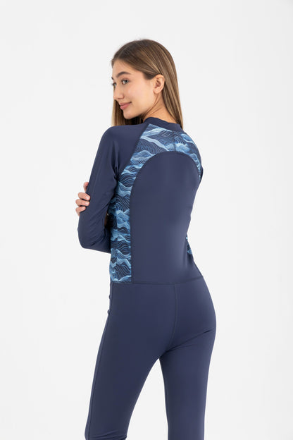 Lycra Core Suit - Midnight Blue