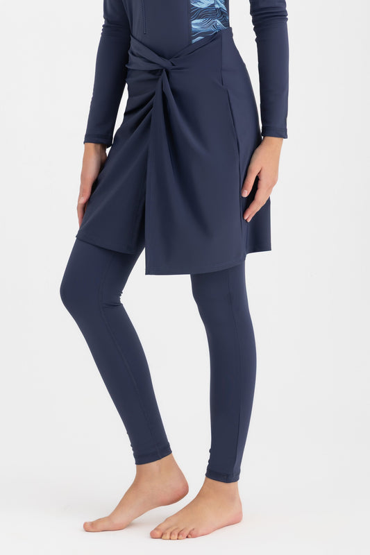Lycra Beach Wrap - Navy