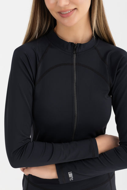 Lycra Core Suit - Black