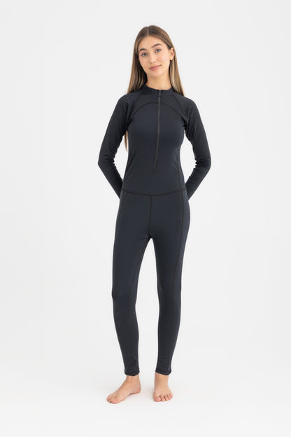 Lycra Core Suit - Black