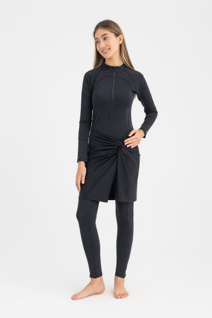 Lycra Core Suit - Black