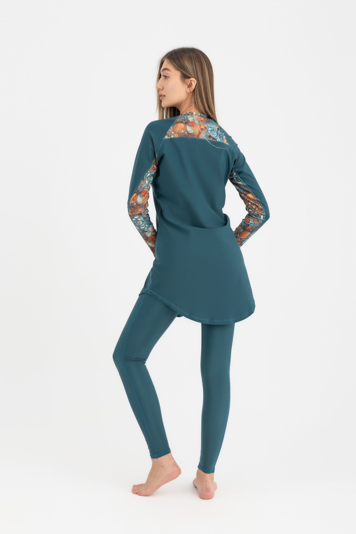 Lycra Ocean Sense Swimsuit - Deep Green