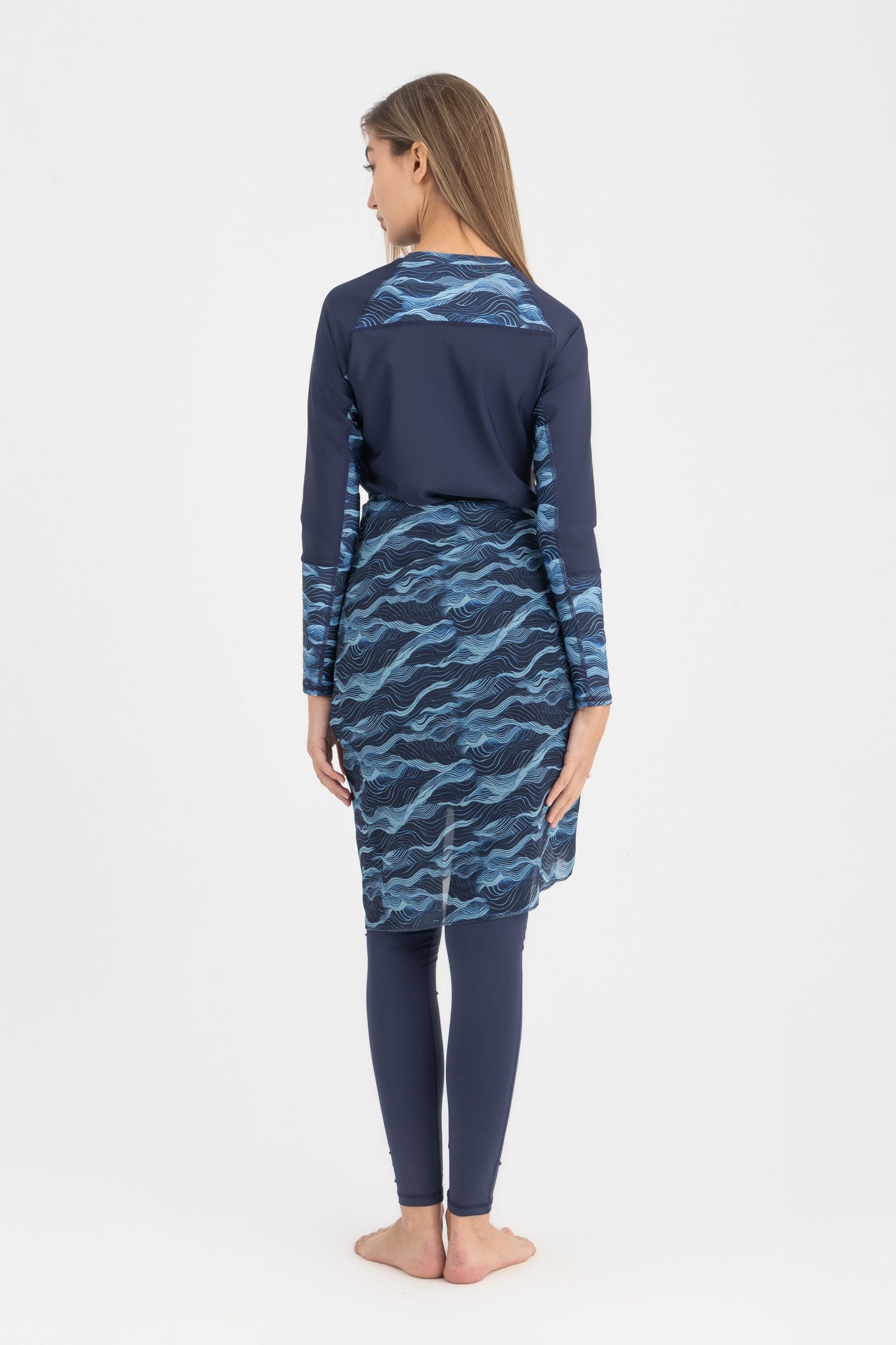 Chiffon Wrap Short Skirt - Multicolor