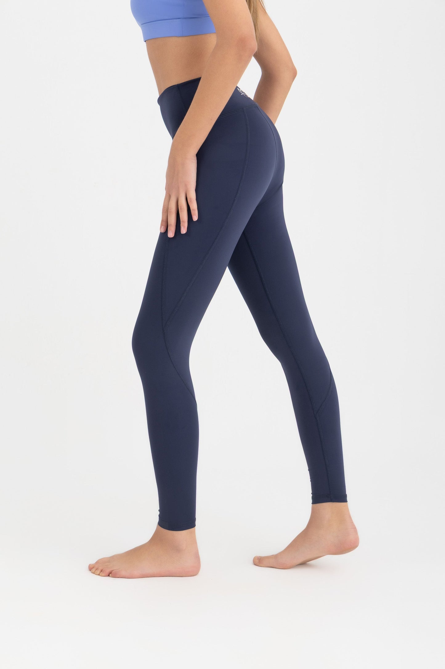 Lycra Swim Leggings - Navy