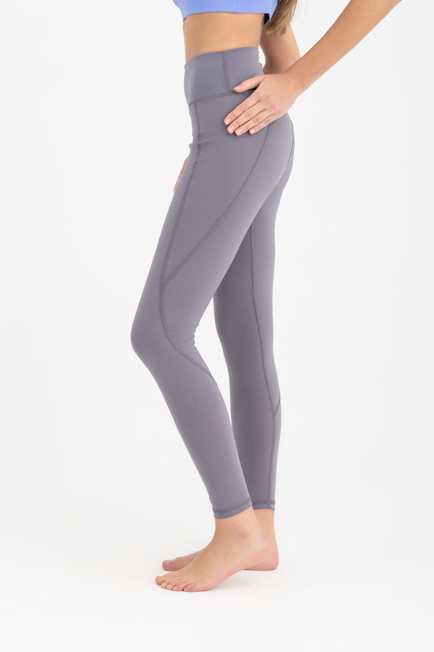 Lycra Swim Leggings - Grey