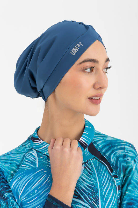 Lycra Sleek Swim Turban - Teal