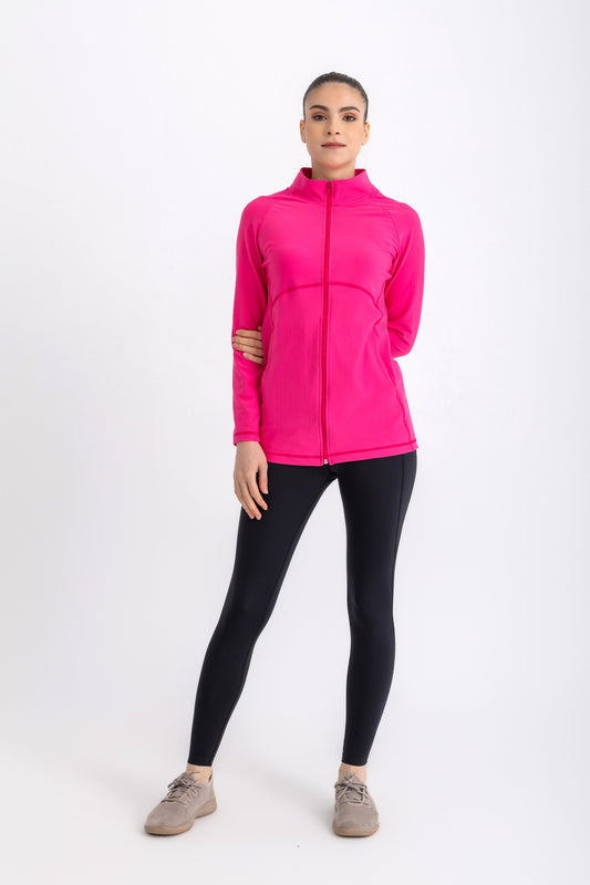 Lycra Performance Jacket - Fuchsia