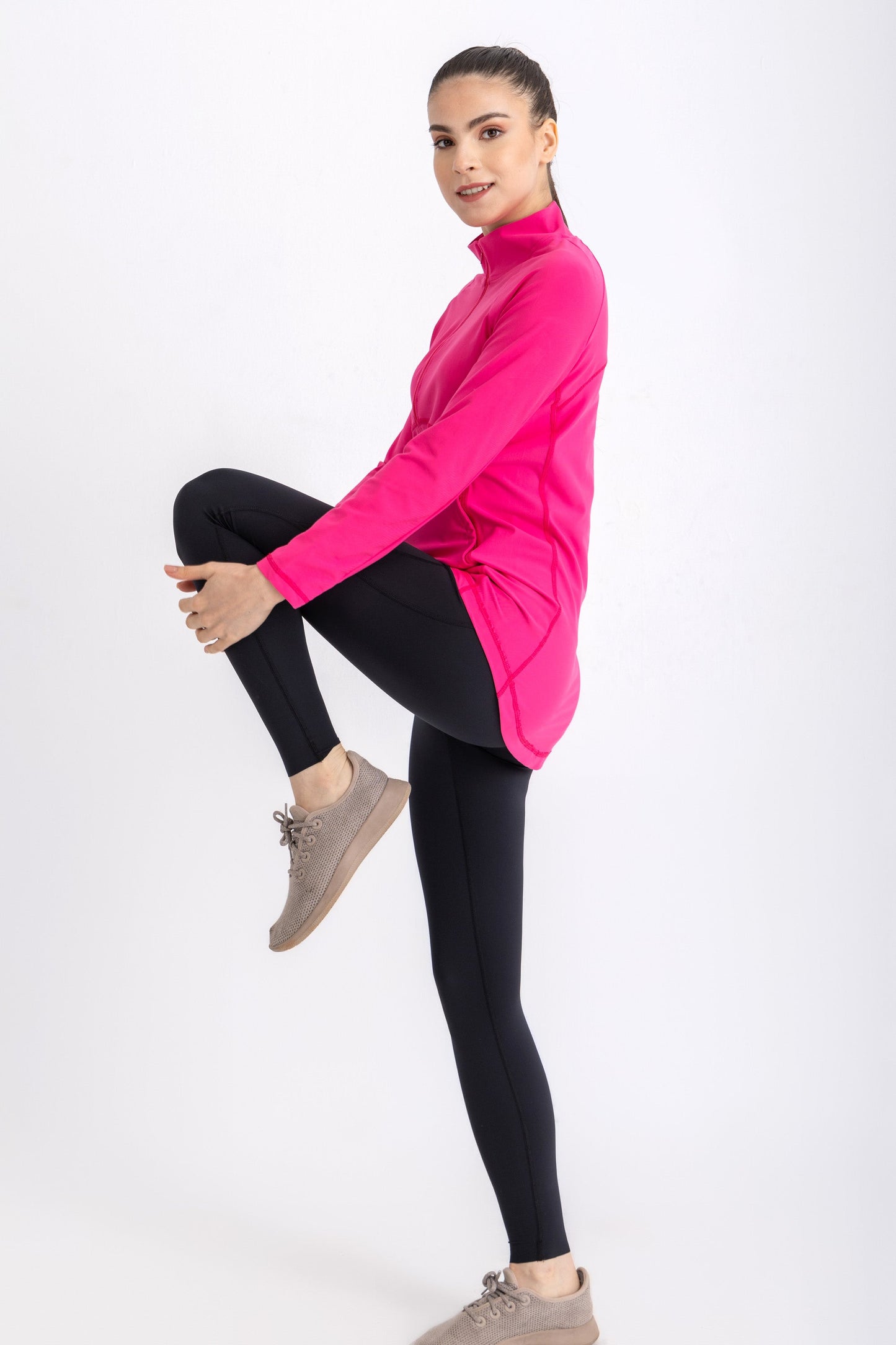 Lycra Performance Jacket - Fuchsia