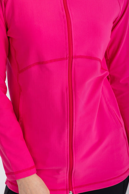 Lycra Performance Jacket - Fuchsia