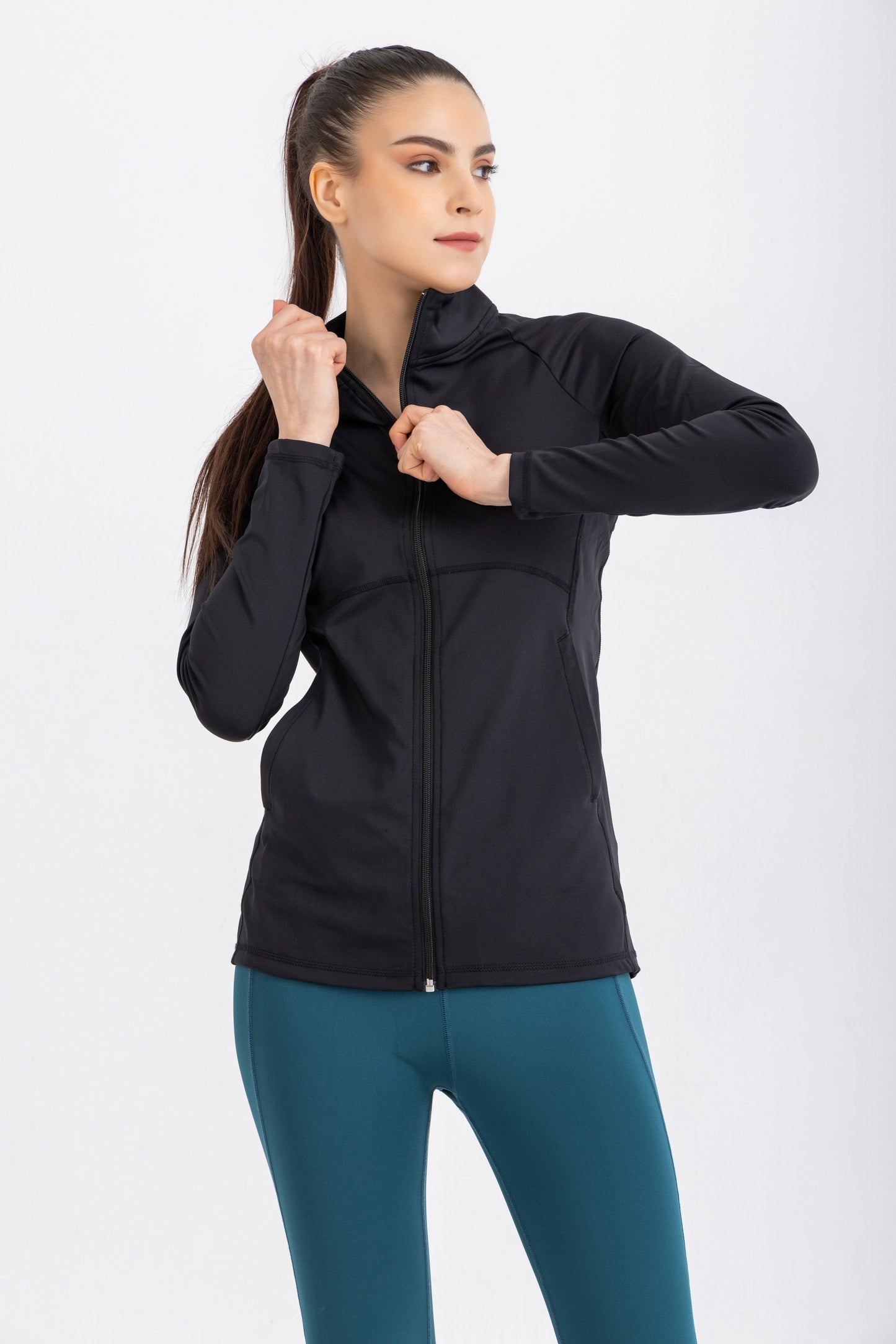 Lycra Performance Jacket - Black