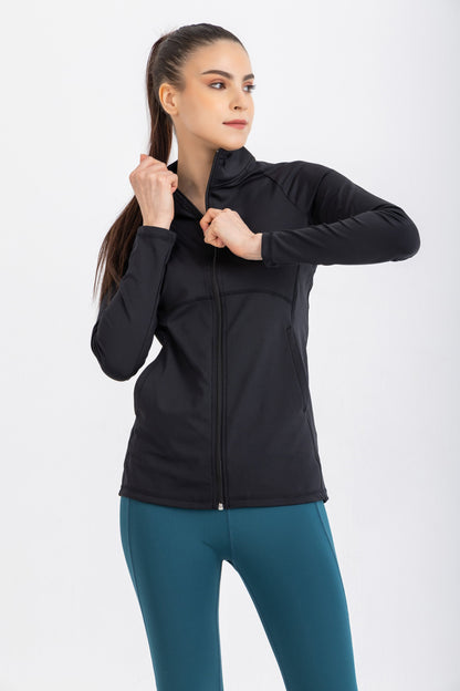 Lycra Performance Jacket - Black