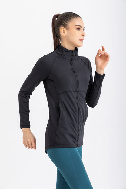 Lycra Performance Jacket - Black