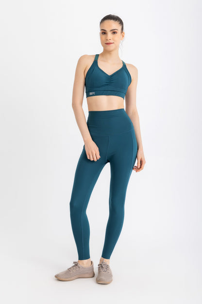 Lycra Ultra-Feel Leggings - Teal