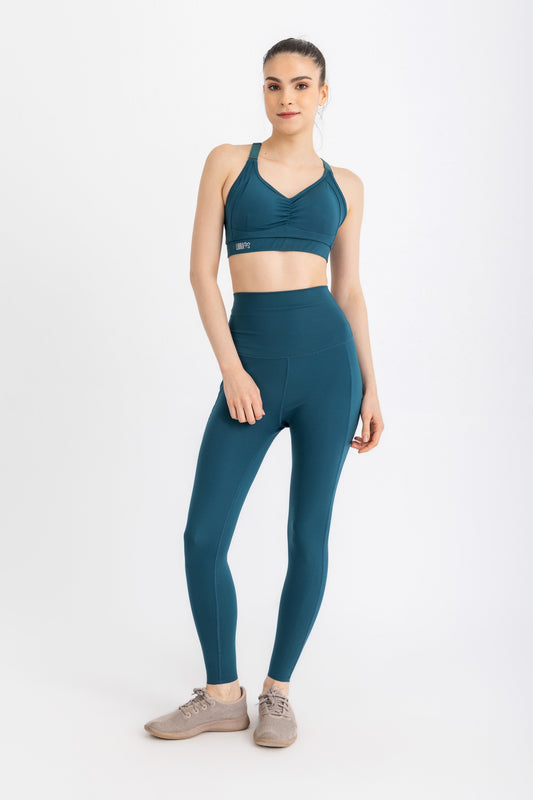 Lycra Ultra-Feel Leggings - Teal