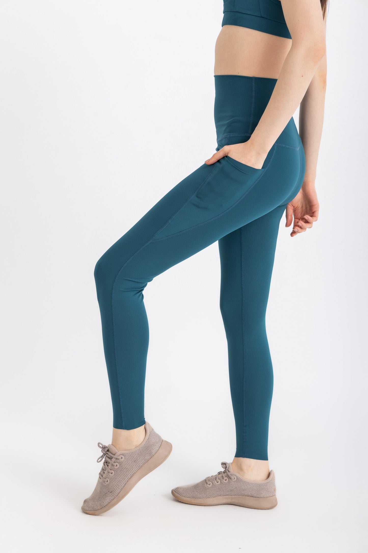 Lycra Ultra-Feel Leggings - Teal