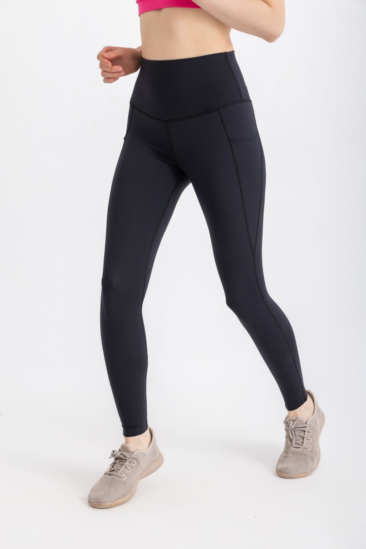 Lycra Ultra-Feel Leggings - Black
