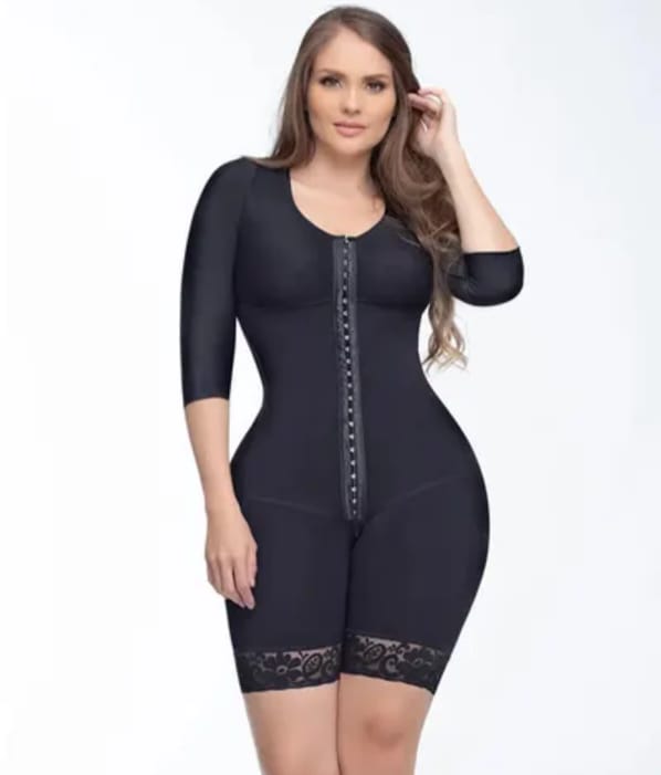 Full-Body Shaper Suit - Black