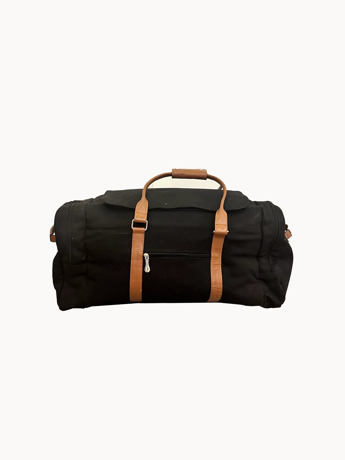 Canvas Weekender Travel Duffel - Black