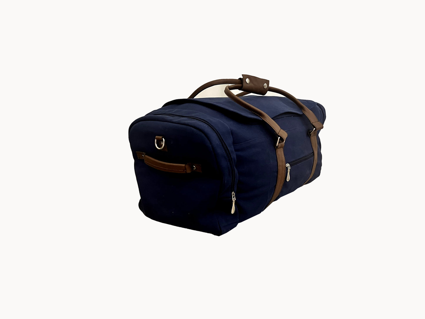 Canvas Weekender Travel Duffel - Navy