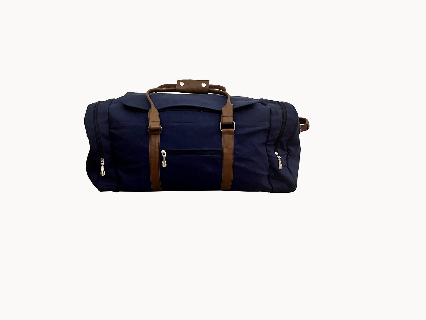 Canvas Weekender Travel Duffel - Navy