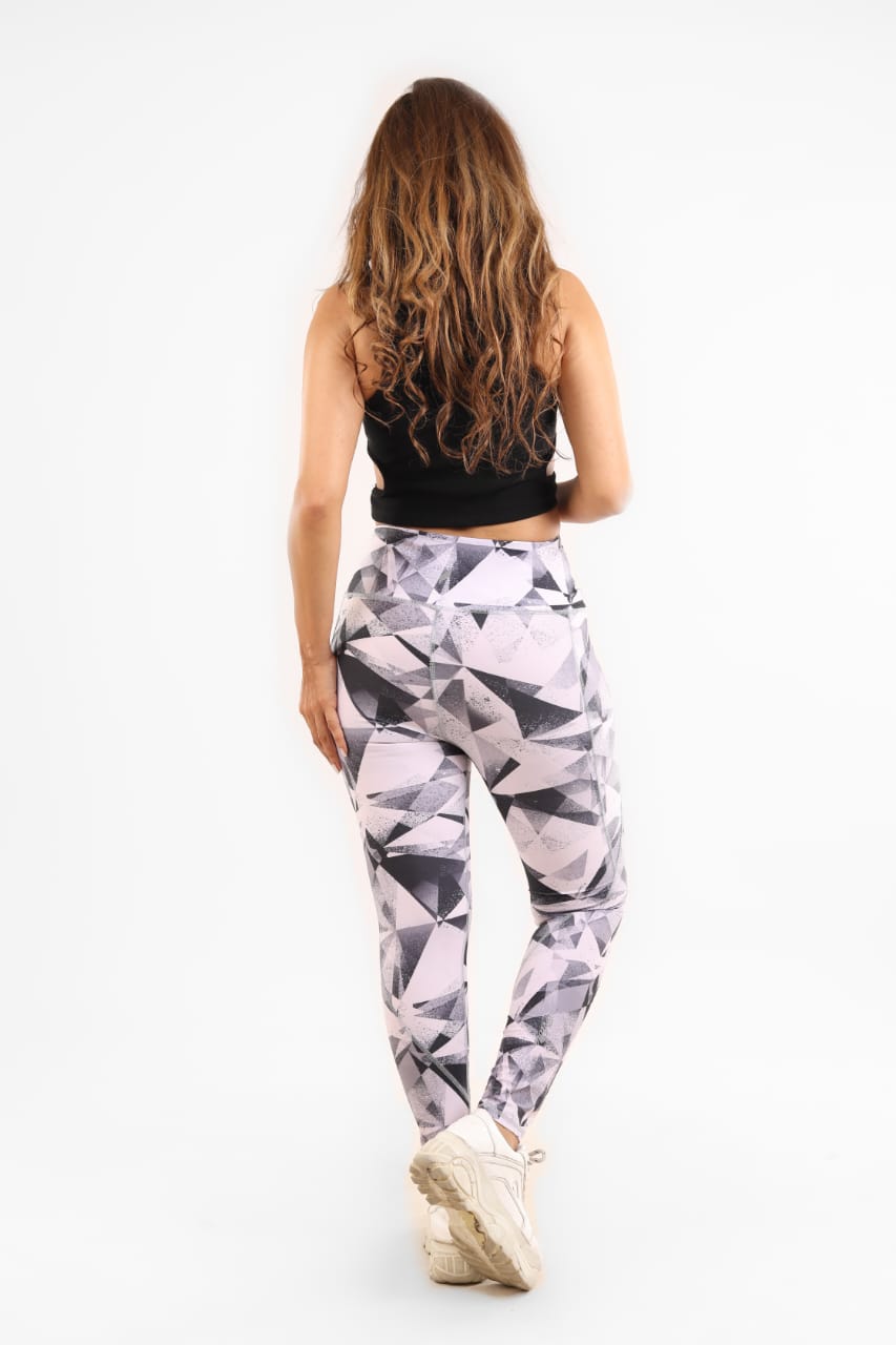 Geo Fit High-Waist Legging - Multicolor