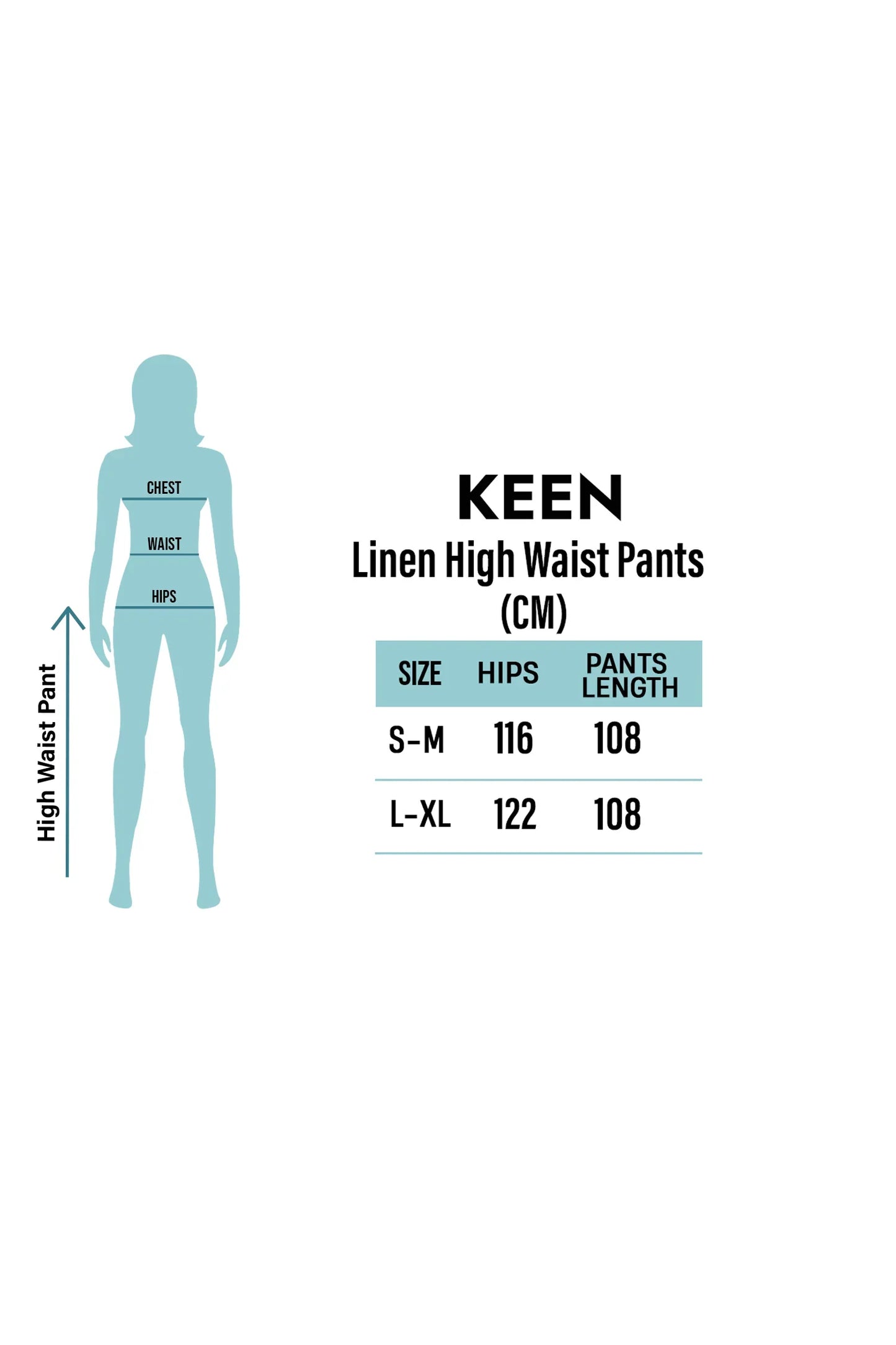 Linen High Waist Pants