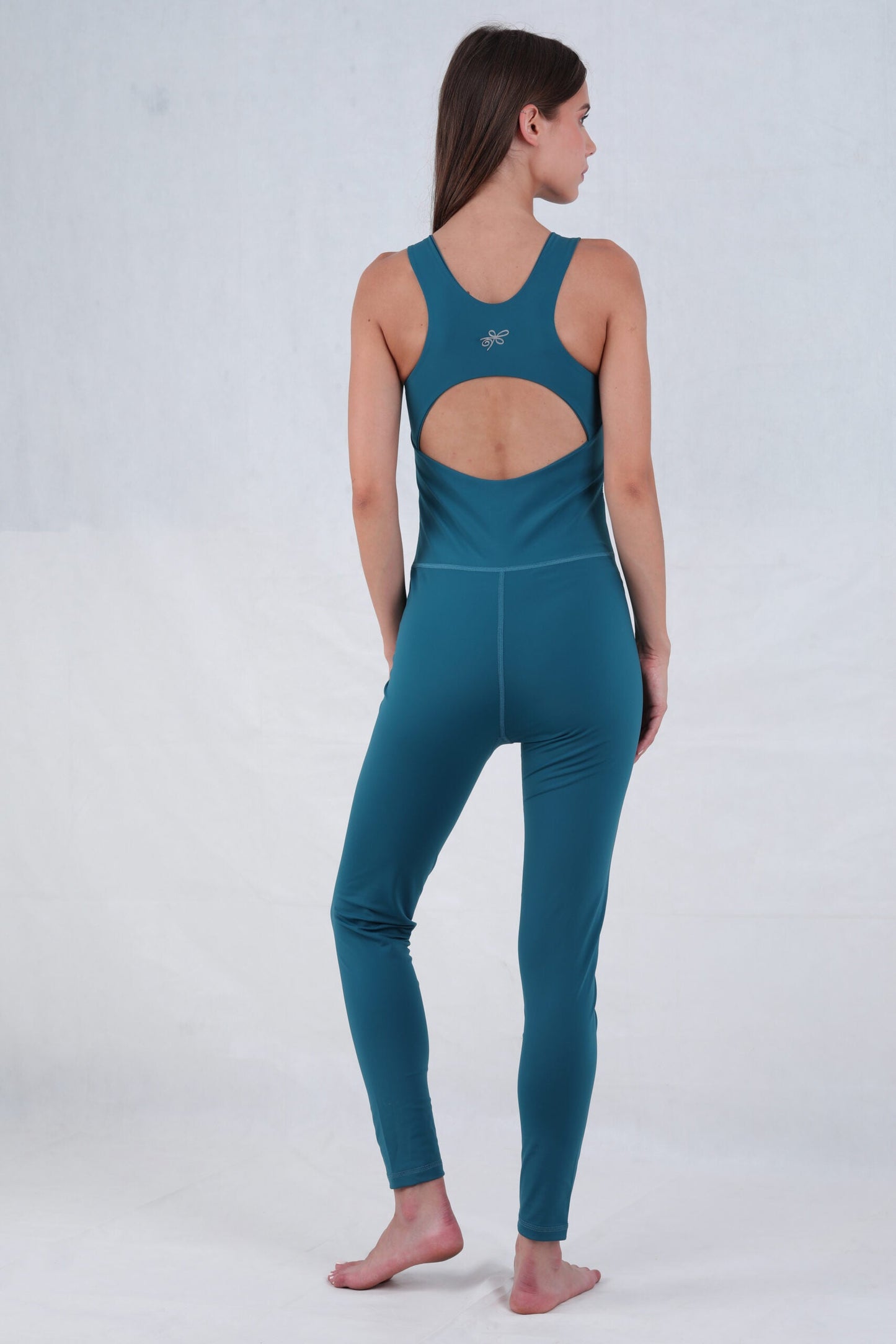 Lycra Motion Wave Jumpsuit - Blue Moon
