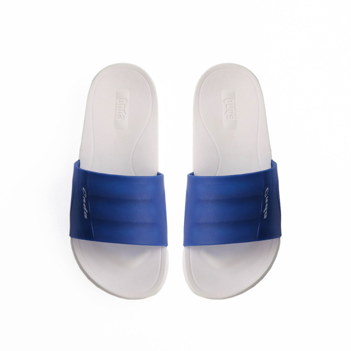 New Delhi Men White & Blue