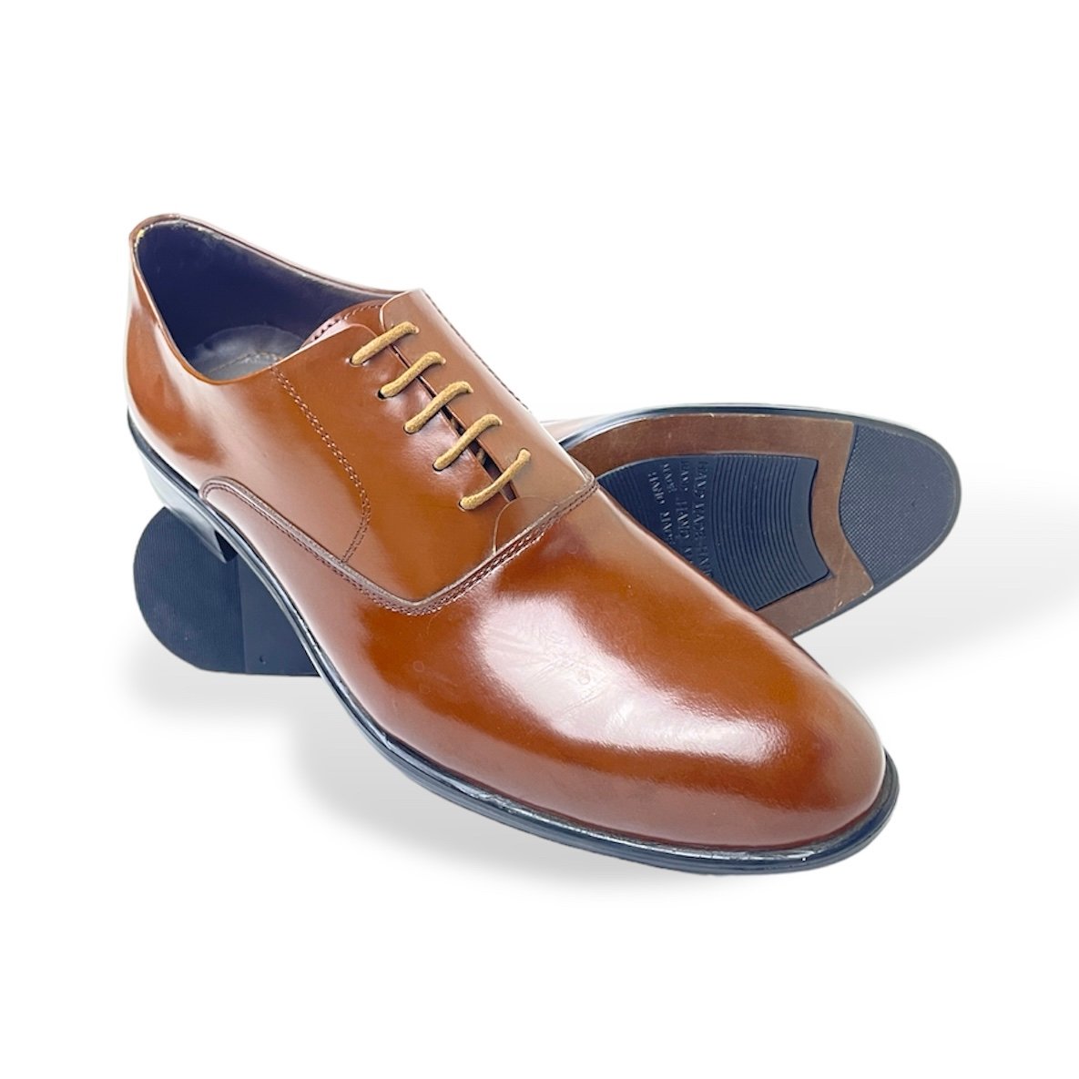 Leather Verne Classic Shoes - Glossy Brown