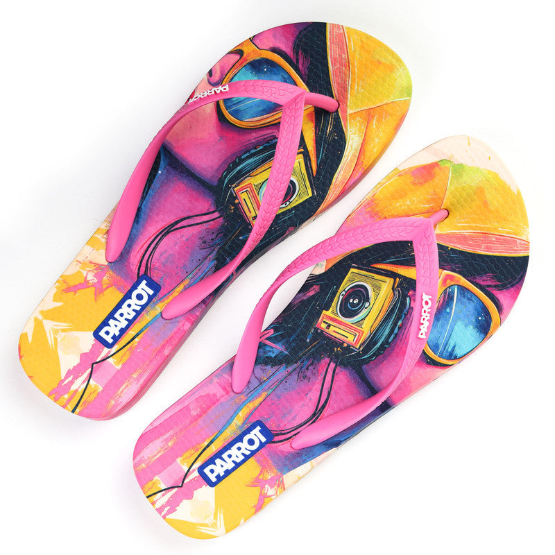Rubber Summer Slipper - Multicolor
