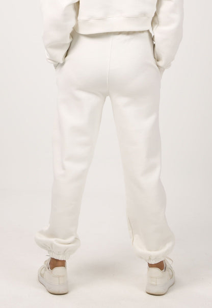 Milton Solid Sweatpants - Whie
