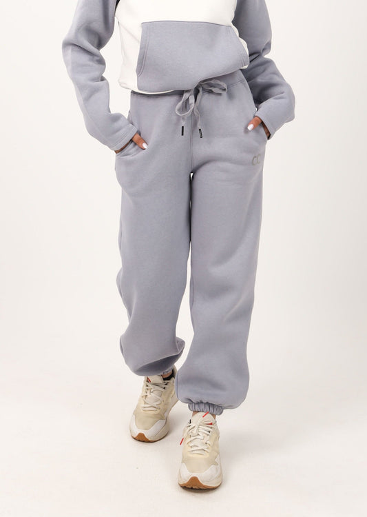 Milton Solid Sweatpants - Light Grey