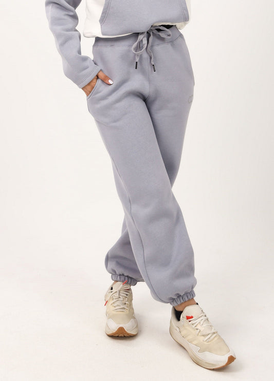 Milton Solid Sweatpants - Light Grey