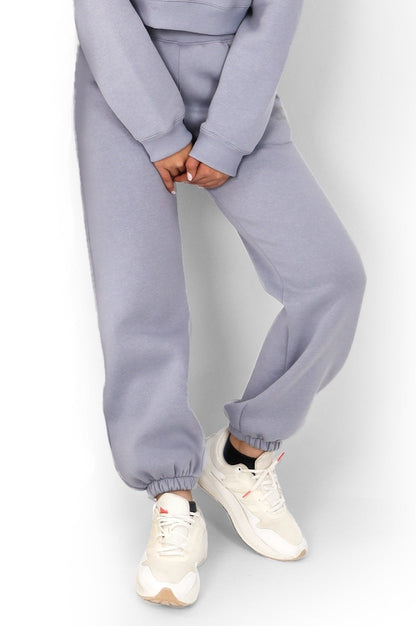 Milton Solid Sweatpants - Light Grey
